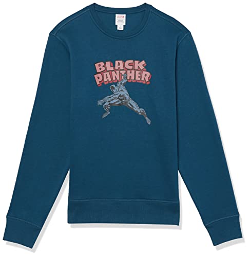 Disney Marvel Star Wars Men's Black Panther Sweatshirt