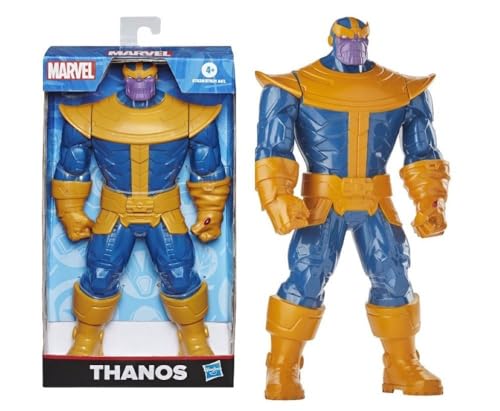 Marvel Thanos Toy 9.5-inch Scale Collectible Super Hero Action Figure, Toys for Kids Ages 4 and Up