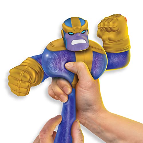 Heroes of Goo Jit Zu Marvel Hero Pack - Thanos - Squishy, Stretchy, Gooey Heroes