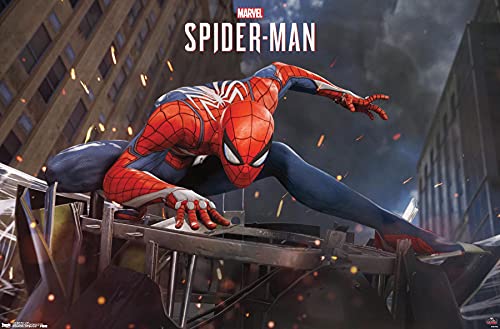 Trends International Marvel Comics - Spider-Man - Action Wall Poster, 22.375" x 34", Unframed Version