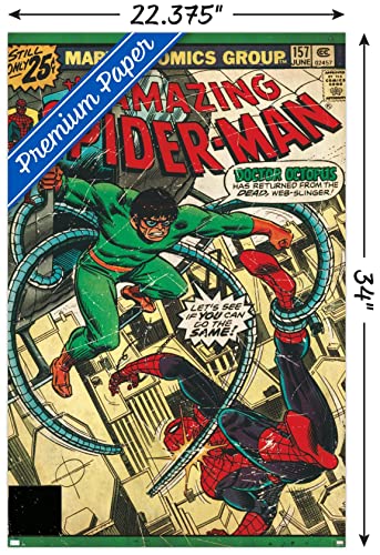 Trends International Marvel Comics - Spider-Man - Amazing Spider-Man #157 Wall Poster, 22.37" x 34.00", Premium Unframed Version