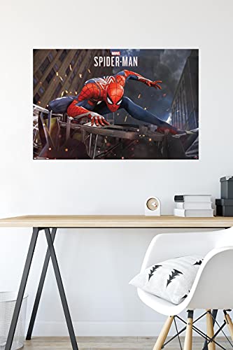 Trends International Marvel Comics - Spider-Man - Action Wall Poster, 22.375" x 34", Unframed Version