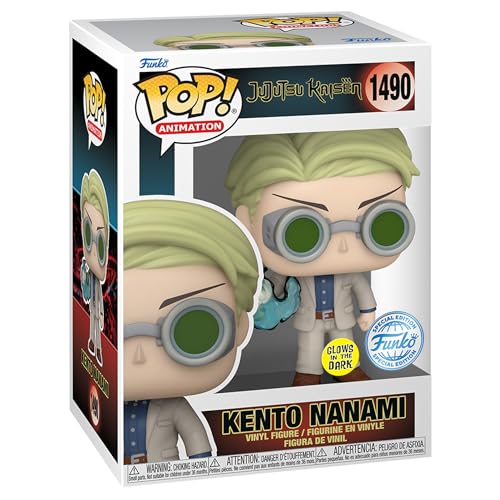 Funko Pop! Animation: Jujutsu Kaisen - Kento Nanami GITD Special Edition Multicolor Exclusive JJK #1490