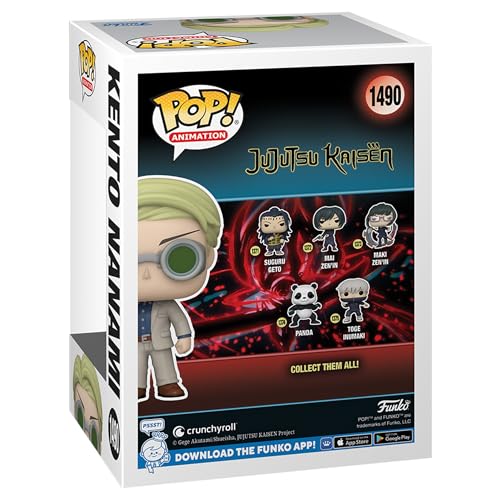 Funko Pop! Animation: Jujutsu Kaisen - Kento Nanami GITD Special Edition Multicolor Exclusive JJK #1490