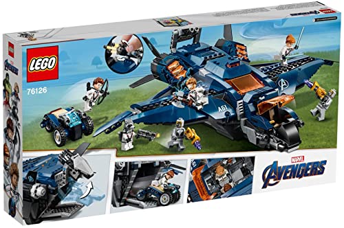 LEGO Marvel Avengers: Avengers Ultimate Quinjet 76126 Building Kit (838 Pieces)