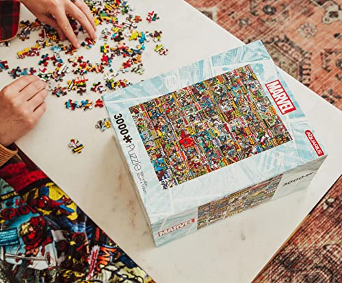 Marvel Comics Covers Superheroes 3000-Piece Jigsaw Puzzle | Toynk Exclusive