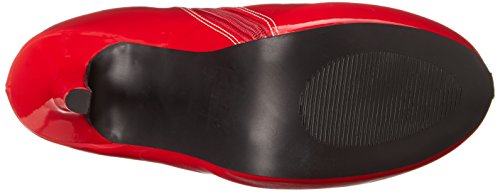 Ellie Shoes womens 517-comet boots, Red/Gold, 8 US