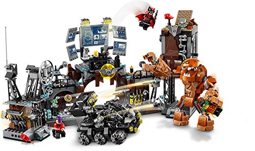 LEGO DC Batman Batcave Clayface Invasion 76122 Batman Toy Building Kit with Batman and Bruce Wayne Action Minifigures, Popular DC Superhero Toy (1037 Pieces)