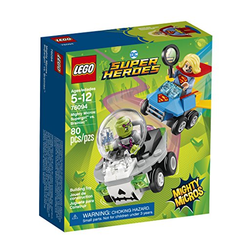LEGO DC Super Heroes Mighty Micros: Supergirl vs. Brainiac 76094 Building Kit (80 Piece)