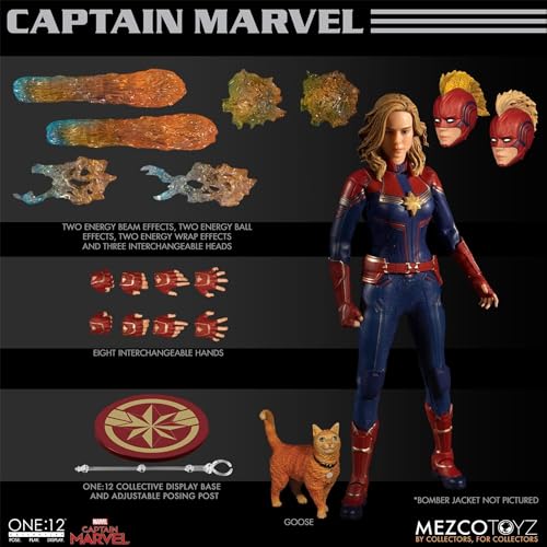 Captain Marvel Figure 16cm One:12 Collectible Toy