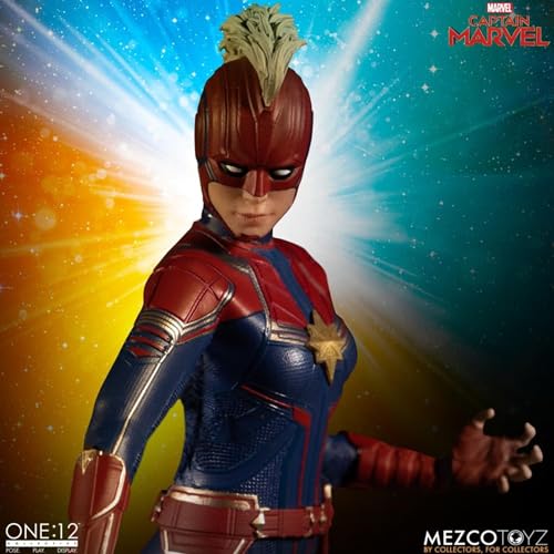 Captain Marvel Figure 16cm One:12 Collectible Toy