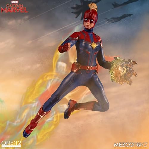 Captain Marvel Figure 16cm One:12 Collectible Toy