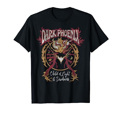 Marvel X-Men Dark Phoenix Light & Darkness Retro T-Shirt T-Shirt