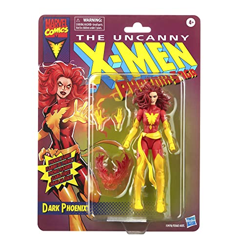 Marvel Legends Series X-Men Classic Dark Phoenix 6-inch Action Figure Toy,for 4+ Years, 3 Accessories