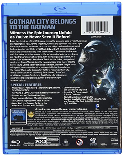 Batman: The Dark Knight Returns (Deluxe Edition) [Blu-ray]