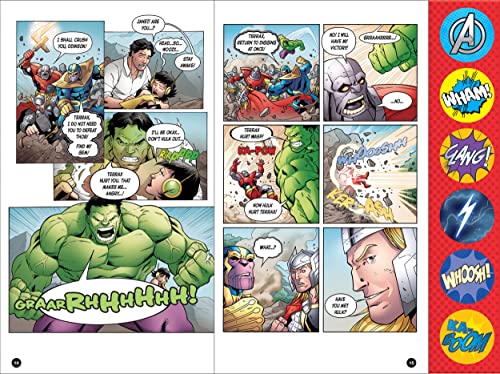 Marvel Avengers Action Sound Book - 6 Hero Stories