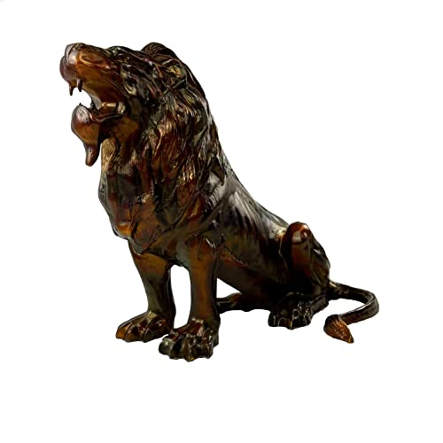 Regal Lion King Statue Home Decoration Wildlife Figurine