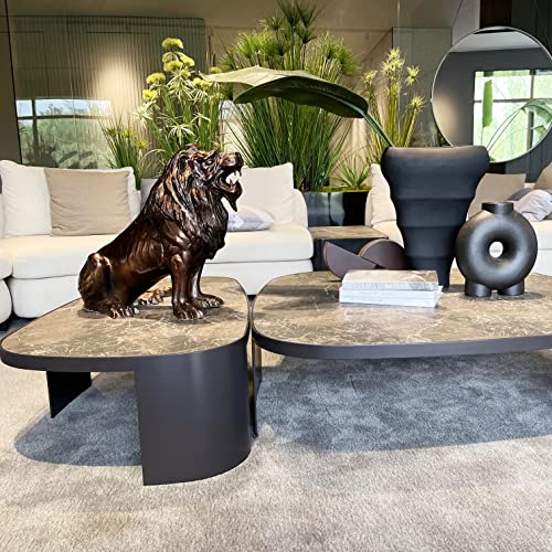 Regal Lion King Statue Home Decoration Wildlife Figurine