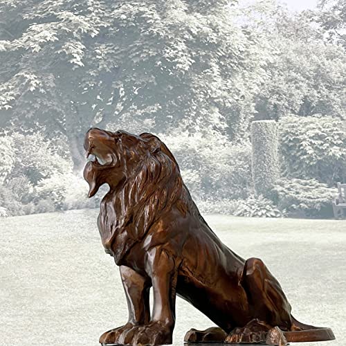 Regal Lion King Statue Home Decoration Wildlife Figurine