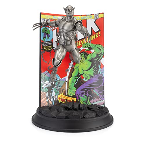 Marvel's Limited Edition Wolverine vs. Hulk Pewter Statue