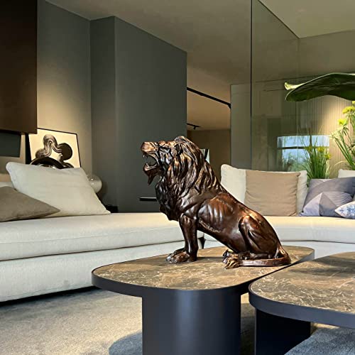 Regal Lion King Statue Home Decoration Wildlife Figurine