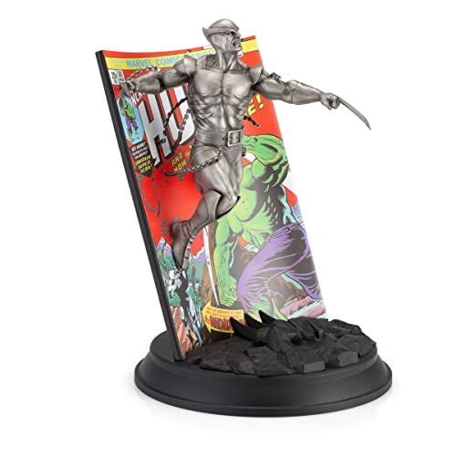 Marvel's Limited Edition Wolverine vs. Hulk Pewter Statue