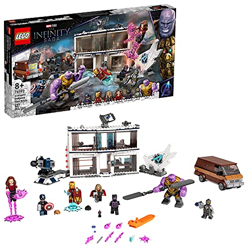 LEGO Marvel Avengers: Endgame Final Battle 76192 Collectible Building Kit; Battle Scene at The Avengers’ Compound; New 2021 (527 Pieces)