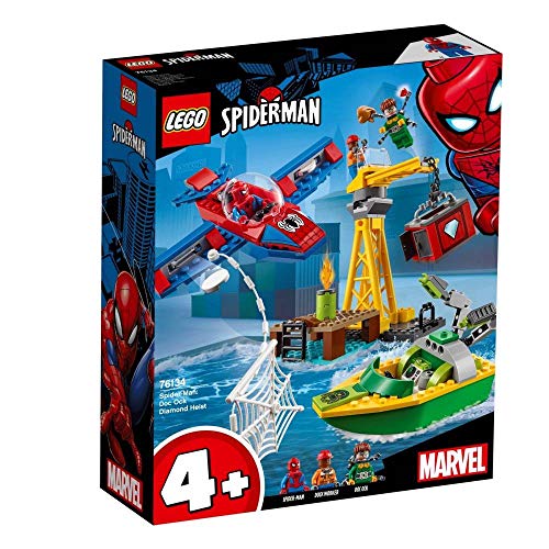 LEGO Marvel Spider Man Spider-Man: Doc Ock Diamond Heist 76134 Building Kit (150 Pieces) (Discontinued by Manufacturer)