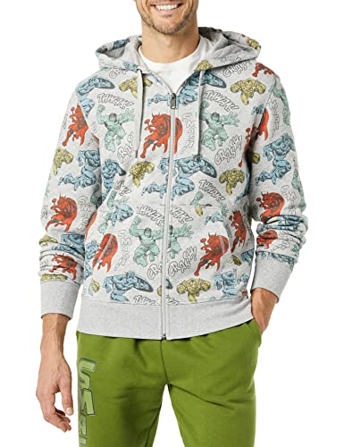 Marvel Avengers Men's Fleece Full-Zip Hoodie (Big & Tall)