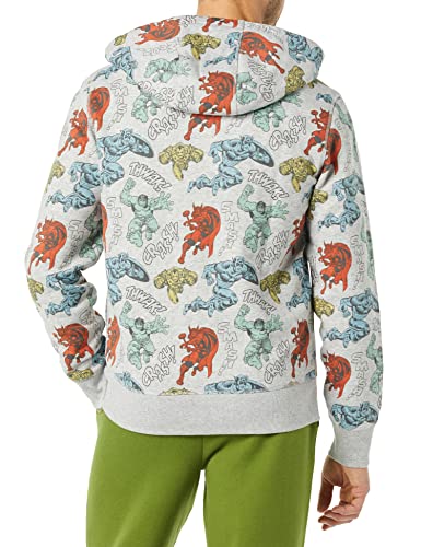 Marvel Avengers Men's Fleece Full-Zip Hoodie (Big & Tall)