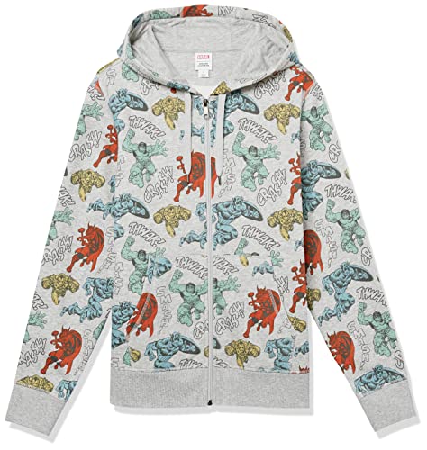 Marvel Avengers Men's Fleece Full-Zip Hoodie (Big & Tall)