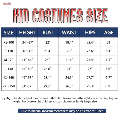 Almce Kids Superhero Costume Halloween Cosplay 3D Style Spandex Super Hero Jumpsuits for Boys (Red, Kids-XXL (Height: 53-57inch))