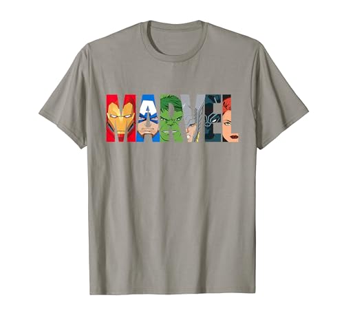 Marvel Logo Avengers Super Heroes Shirt