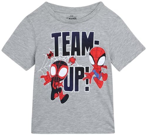 Spider-Man T-Shirt 4 Pack - Boys Spider-Verse Tee