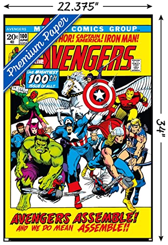 Trends International Marvel Comics - Avengers #100 Wall Poster