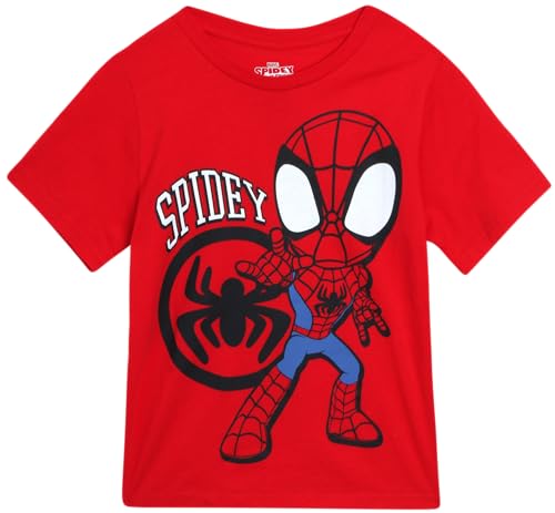 Spider-Man T-Shirt 4 Pack - Boys Spider-Verse Tee