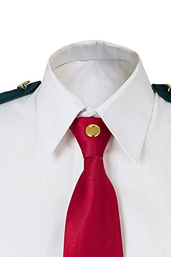 Cosplay Life My Hero MHA Ochaco Uraraka Cosplay Costume Ochako Tsuyu Blazer Suit School Uniform Unisex Adult (3XL)