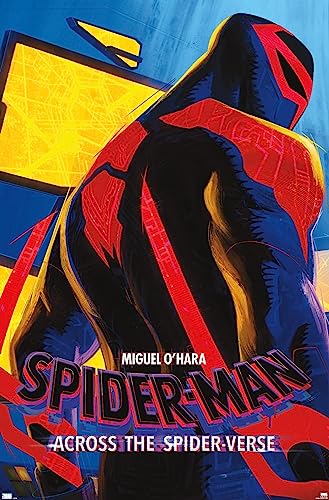 Trends International Marvel Spider-Man: Across The Spider-Verse - Miguel O'Hara One Sheet Wall Poster, 14.725" x 22.375", Premium Unframed Version