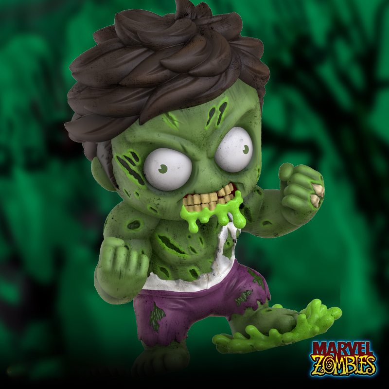 Hottoys Marvel Zombie Iron Man Captain America Wolverine Deadpool Hulkcosbi Mini Action Figure Decoration Collection Model Toys