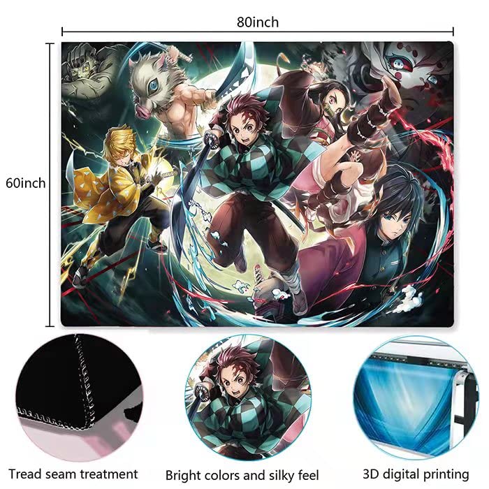 Timimo Anime Poster Scroll-Anime Tapestry-Anime Poster Tapestry-Anime Wall Hanging, Can Be Used For Birthday Party Decoration Tapestry 60x80 Inch...