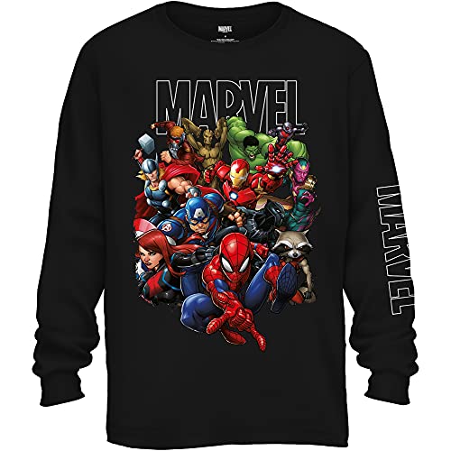 Avengers Guardians of The Galaxy Team Long Sleeve Shirt
