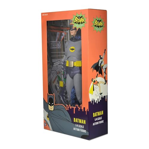 NECA Batman Adam West Action Figure, 1/4 Scale