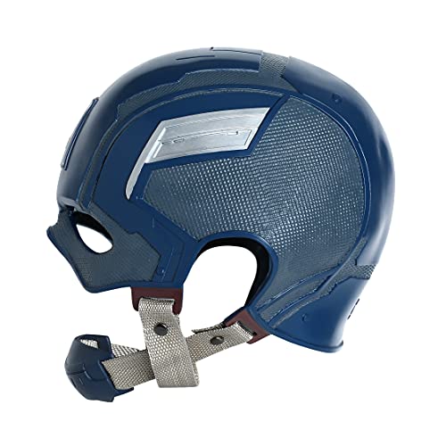 Playcoshow Halloween Cosplay Mask Party Latex Full Head Mask Costume Prop Adult Blue