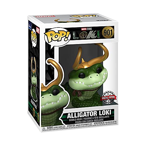 Funko Marvel Loki Pop! Alligator Loki Vinyl Bobble-Head Hot Topic Exclusive