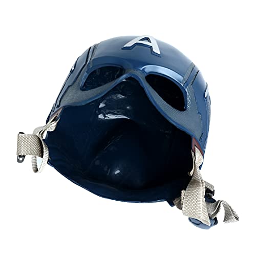 Playcoshow Halloween Cosplay Mask Party Latex Full Head Mask Costume Prop Adult Blue