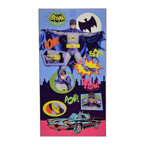 NECA Batman Adam West Action Figure, 1/4 Scale