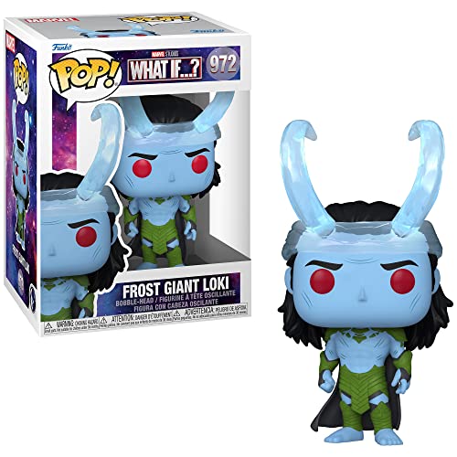 Funko Pop! Marvel: What If...? Set - 6 Figure Set: Infinity Ultron, Frost Giant Loki, Queen General Ramonda, Gamora with Blade of Thanos, Infinity Killmonger Reaching, and Captain Carter Stealth Suit