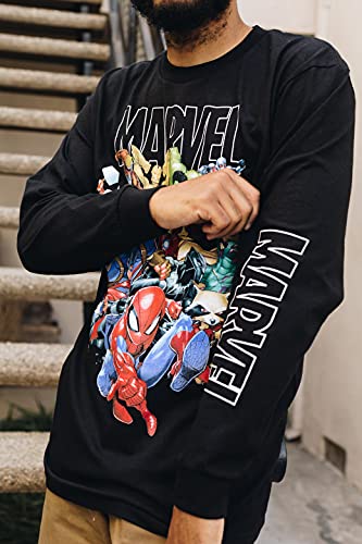 Avengers Guardians of The Galaxy Team Long Sleeve Shirt