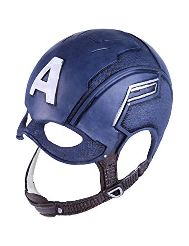 PAINEOMN Superhero Mask Helmet Comics Classic Full Mask Latex Mask Halloween Cosplay Costume Accesory