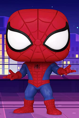 Funko Pop! Marvel: Animated Spiderman- Spiderman (Exc), Action Figure - 58871